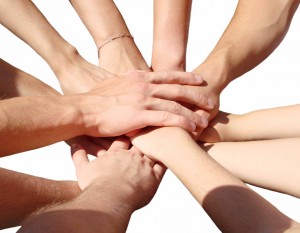 Image used for helping hands charity event promotion